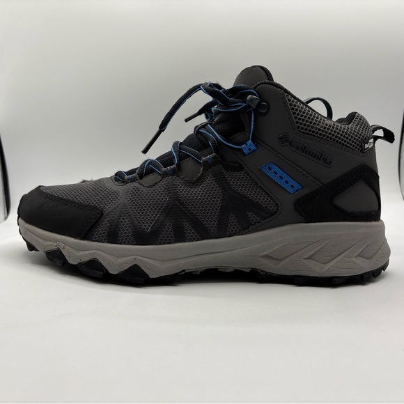 Columbia Men Peakfreak II Mid Outdry 9.5 Gray BM7573-089 Waterproof Hiking Boots - Picture 1 of 16